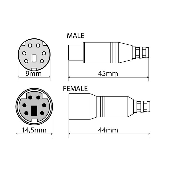 Adapter za kameru ALPINE KWE-CAM5D 5-pinski za kampere-1