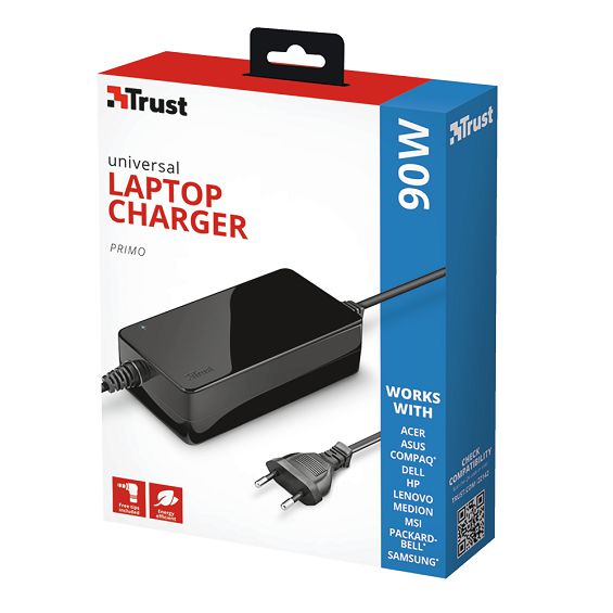 Punjač za laptop TRUST PRIMO, 19V-90W, univerzalni (5 godina jamstva)-4