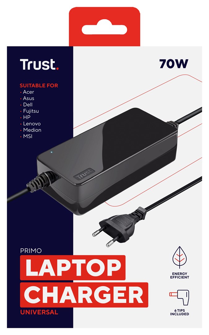 Adapter za laptop TRUST PRIMO univerzalni, 70W (5 godina jamstva)-5