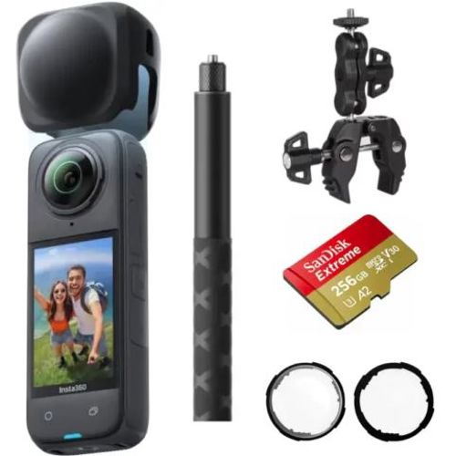 Akcijska kamera INSTA360 X4 Motorcycle Bundle-0