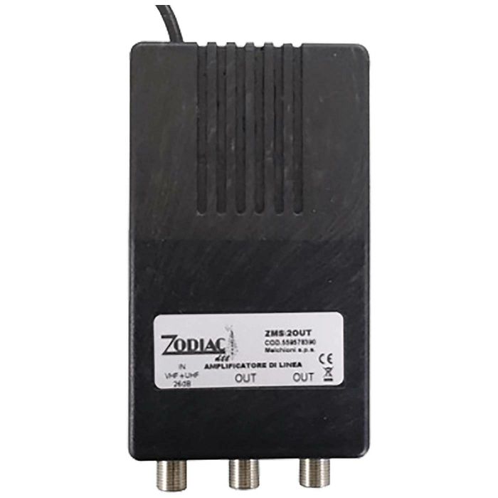 Antensko pojačalo ZODIAC ZMS /2OUT - 1 ulaz 2 izlaza, 20/20dB