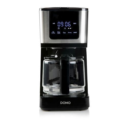 Aparat za kavu DOMO DO733K s putnom šalicom (1,25 L, 700 W, crni)-0