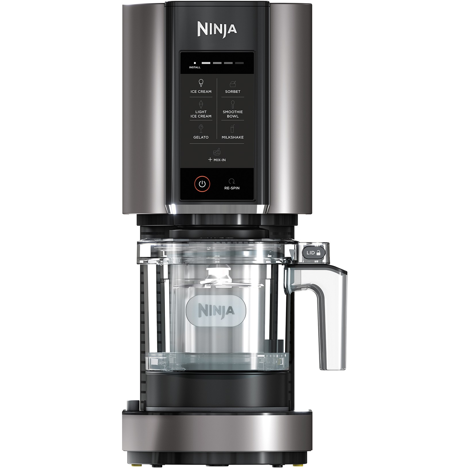 Ninja NC300EU ice cream maker Traditional ice cream maker 1.4 L 800 W Black, Silver-7