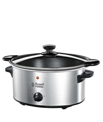 Russell Hobbs 22740-56 slow cooker 3.5 L Black, Silver-0