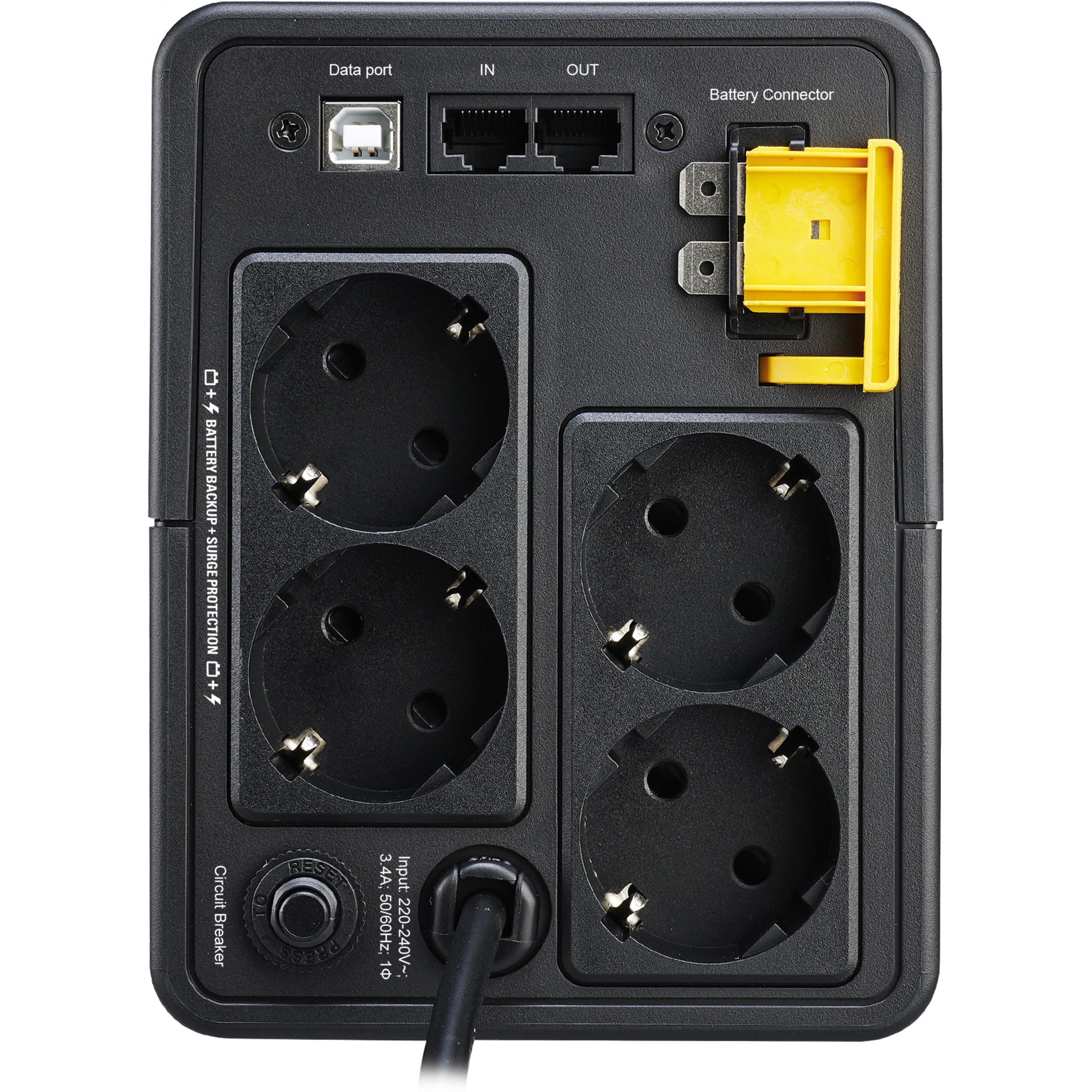 APC Back-UPS BX750MI-GR - 750VA, 4x socket, USB-1