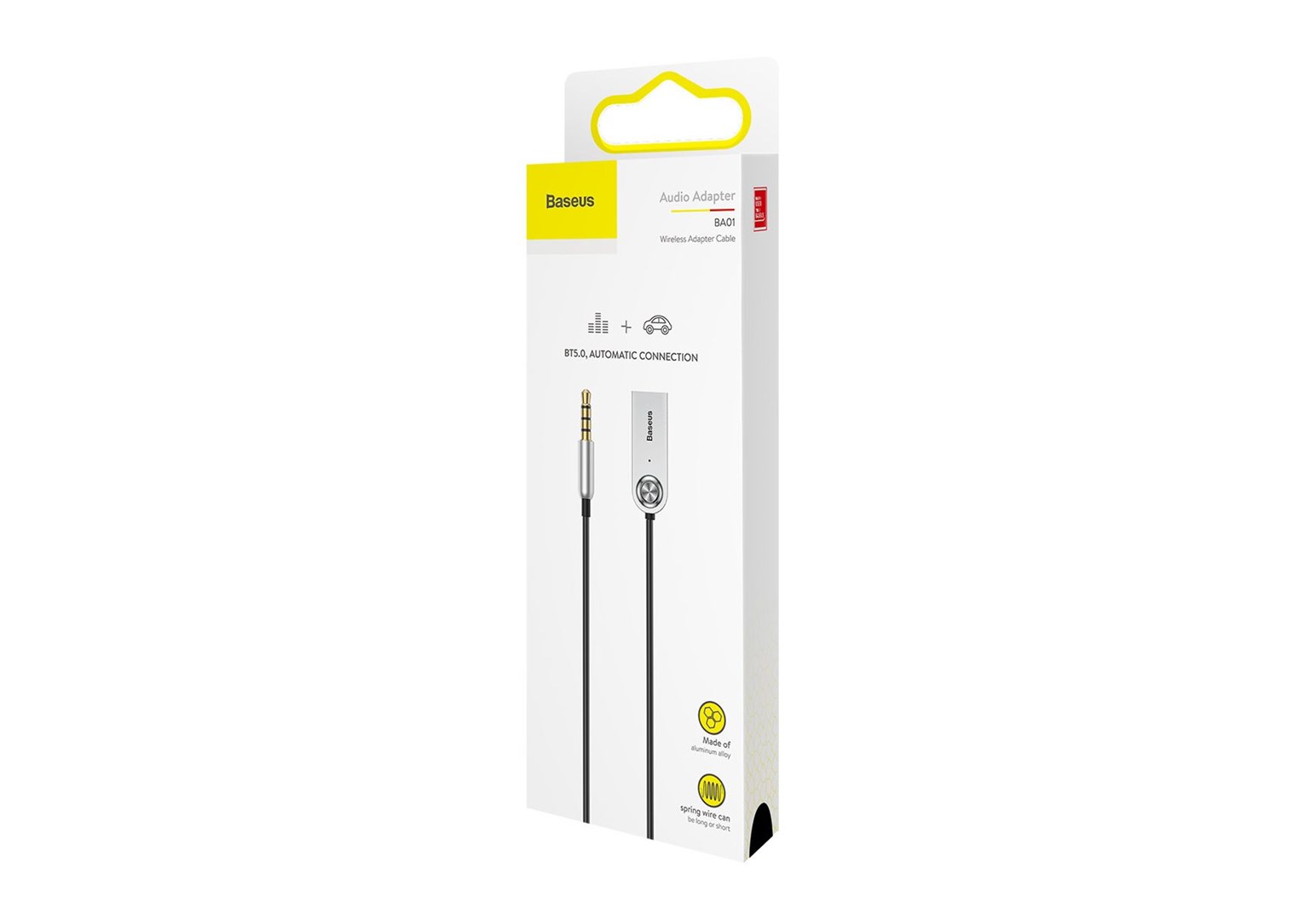 Audio kabel BASEUS CABA01-01 (0.5 m, 3.5mm, USB Type-A) crni-6