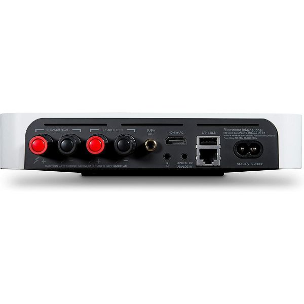 Streaming pojačalo BLUESOUND Powernode Edge bijelo-3