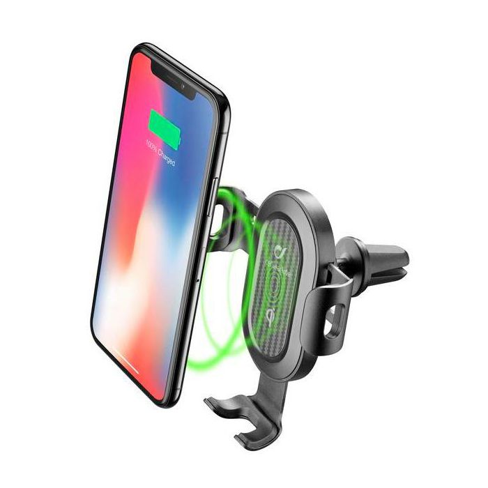 Auto držač i punjač za mobitel CELLULARLINE Handy wing active - wireless-1