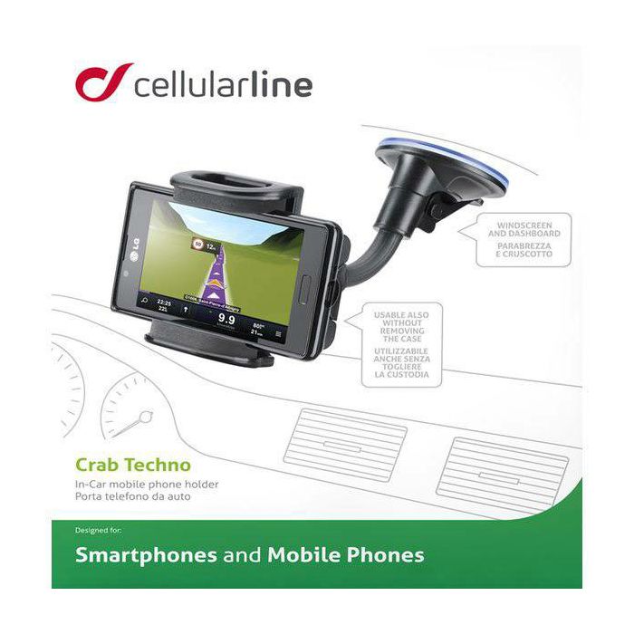 Auto držač za mobitel CELLULARLINE Crab Techno-0