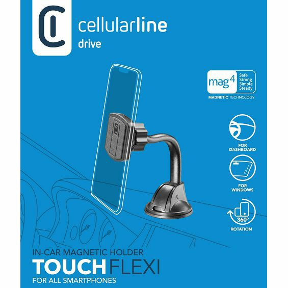 Auto držač za mobitel CELLULARLINE Pilot force-5