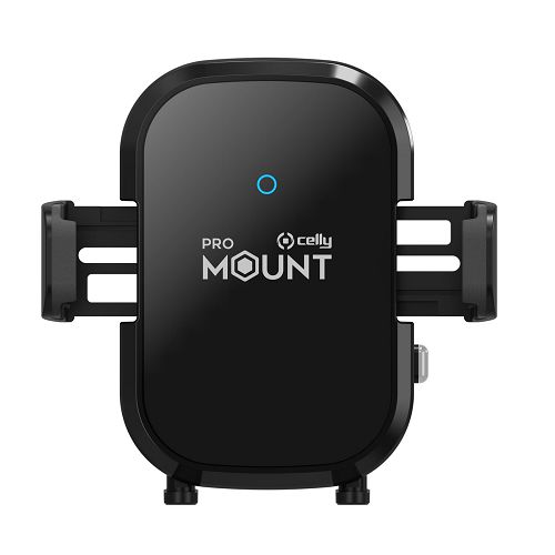 Auto držač/punjač za smartphone CELLY, bežični, 15W crni-0