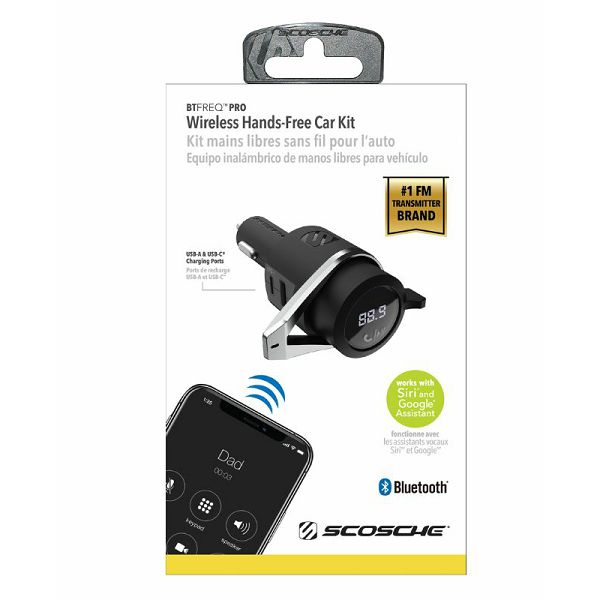 Auto komplet SCOSCHE BT hands-free s digitalnim FM odašiljačem-1