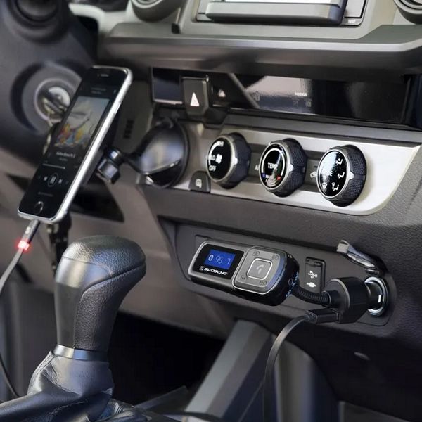 Auto komplet SCOSCHE BT hands-free s digitalnim FM, 2.1A USB-1