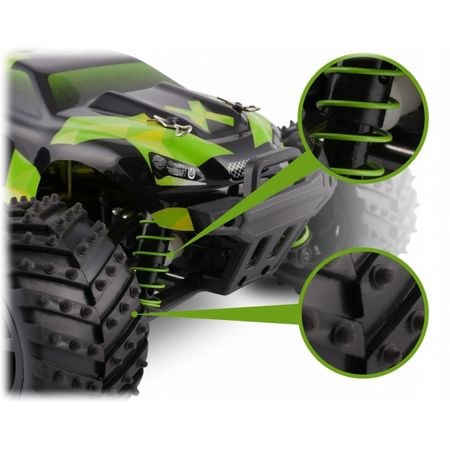 Auto na daljinsko upravljanje OVERMAX, 45km/h, 4x4, ovjes, domet 100m-3