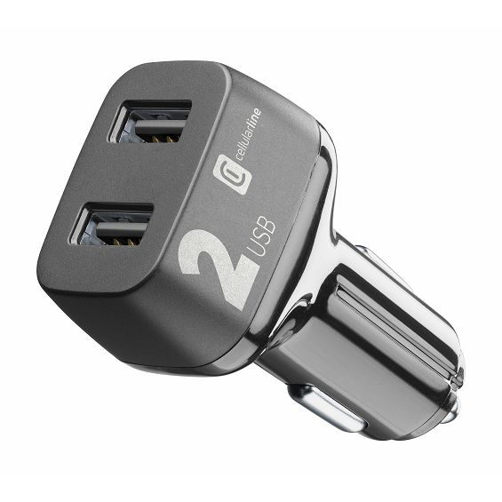 Auto punjač CELLULARLINE Car Multipower 2 Dual-3