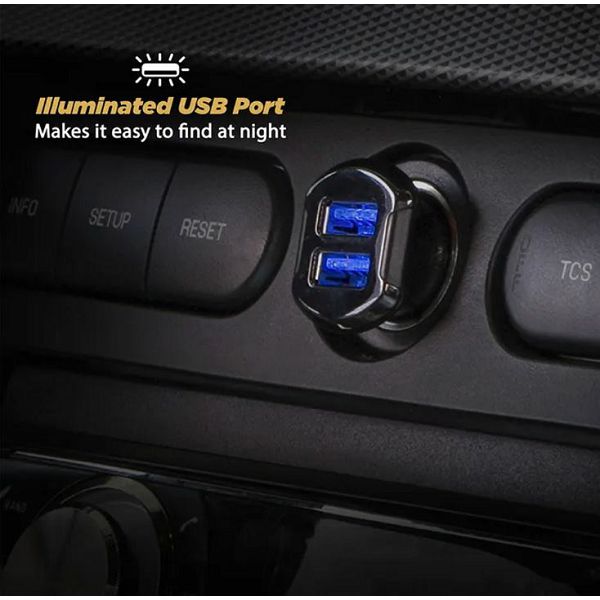 Auto punjač SCOSCHE ReVolt Dual, 2 x USB 12W-2