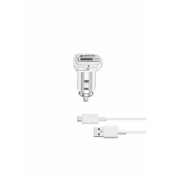 Auto punjač za mobitel SAMSUNG 3A/15W micro USB bijeli-2