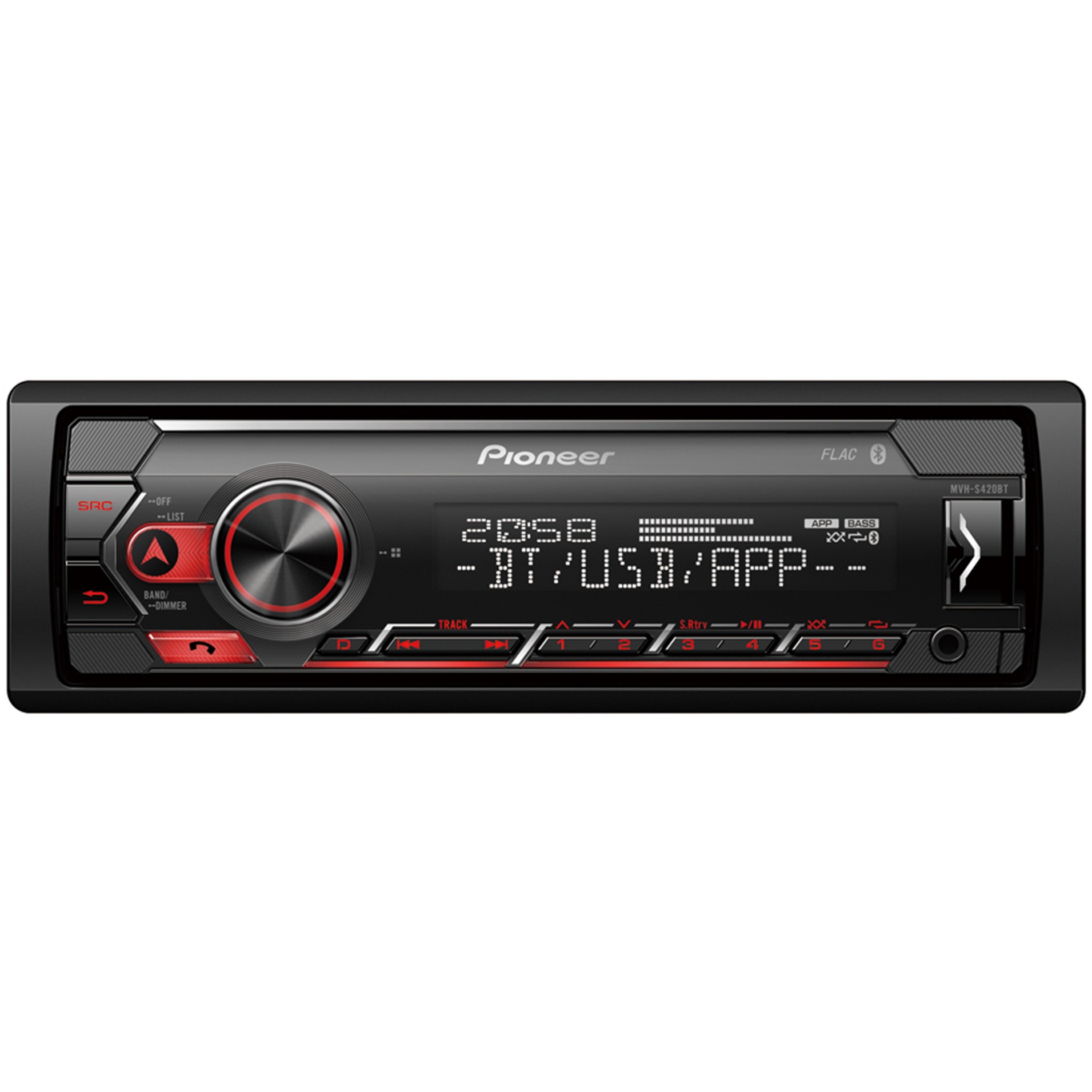 Auto radio PIONEER MVH-S420BT (Bluetooth, USB)-1