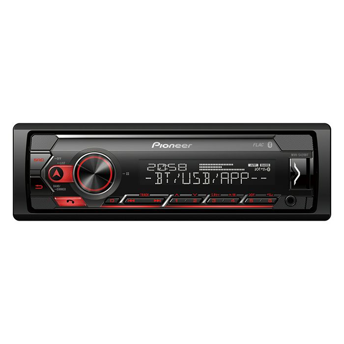 Auto radio PIONEER MVH-S420BT (Bluetooth, USB)-0