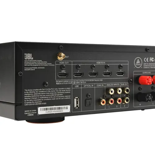 AV Receiver JBL MA310 (5.2, 75W/ch, HDMI 2.1, Bluetooth, 8K)-4