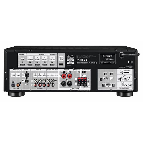 AV receiver ONKYO TX-SR393DAB(B) crni-3