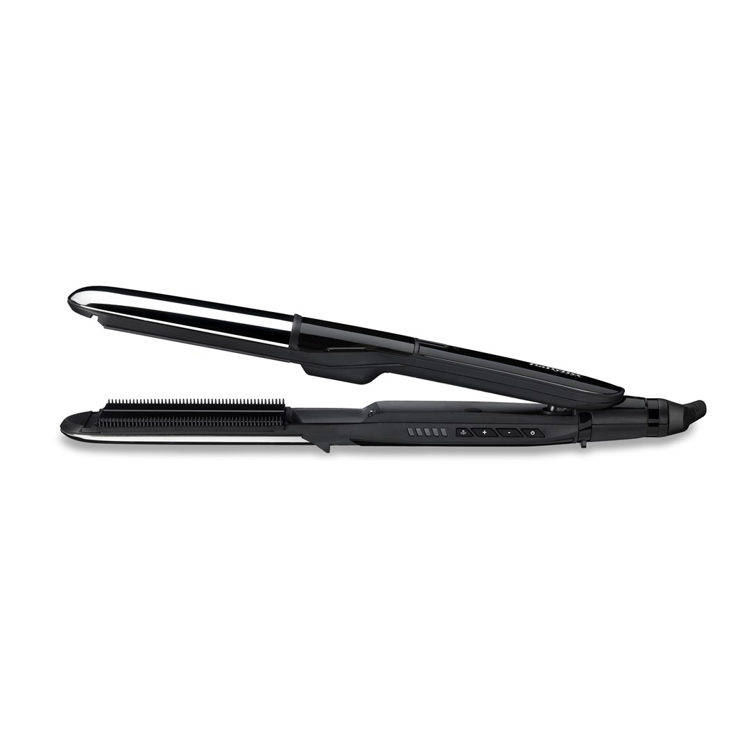 BaByliss Steam Mist Styler Straightening iron Black, Silver 2.5 m-1
