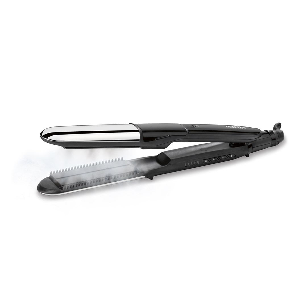 BaByliss Steam Mist Styler Straightening iron Black, Silver 2.5 m-3