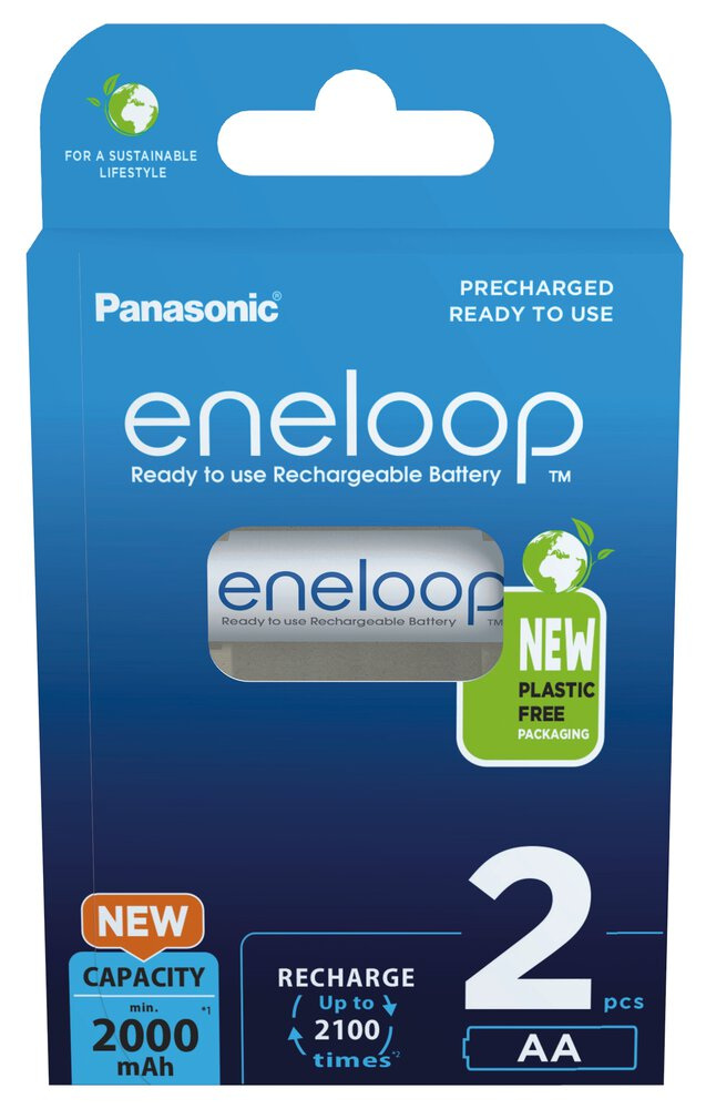 Baterija PANASONIC Eneloop BK3MCCE2BE, tip AA, punjive-0