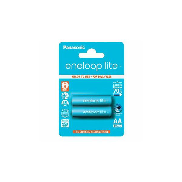 Punjiva baterija AA PANASONIC ENELOOP NI-MH 950 mAh BK-4LCCE2BE/ 2 kom-0