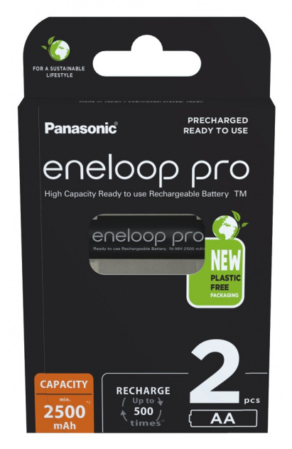 Baterije PANASONIC ENELOOP PRO AA ready to use B2-0