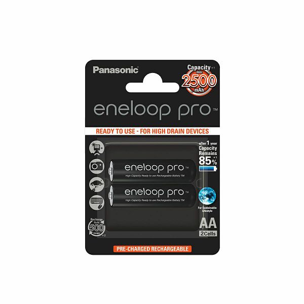 Baterije PANASONIC ENELOOP PRO AA ready to use B2-1