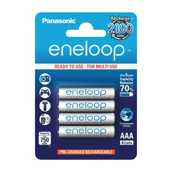 Baterija AAA PANASONIC ENELOOP 800mAh B4-0