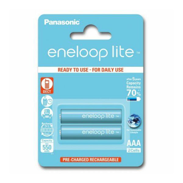 Baterije PANASONIC ENELOOP lite AAA B2-1
