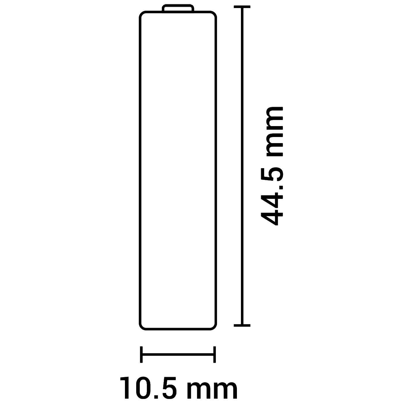 Baterija AGFA AAA, 1.2 V, 950 mAh, punjiva, blister 2 kom-1