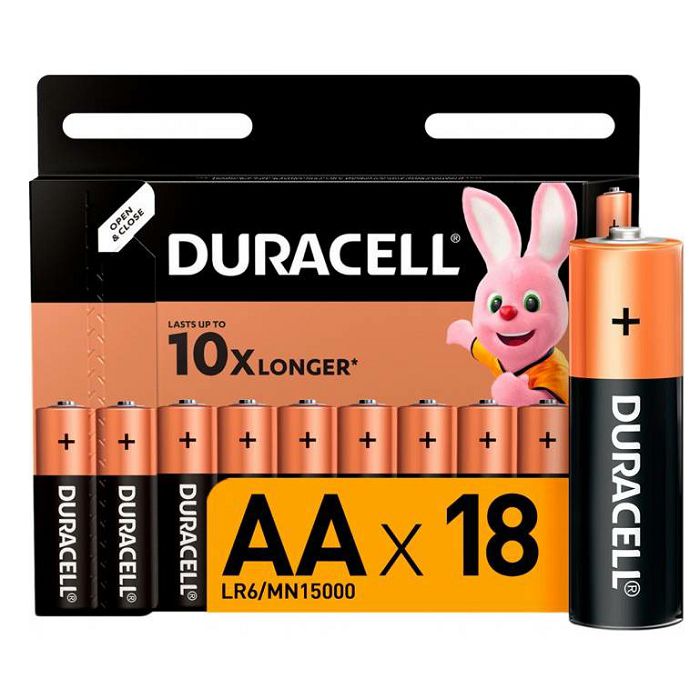Baterija DURACELL BASIC AA K18