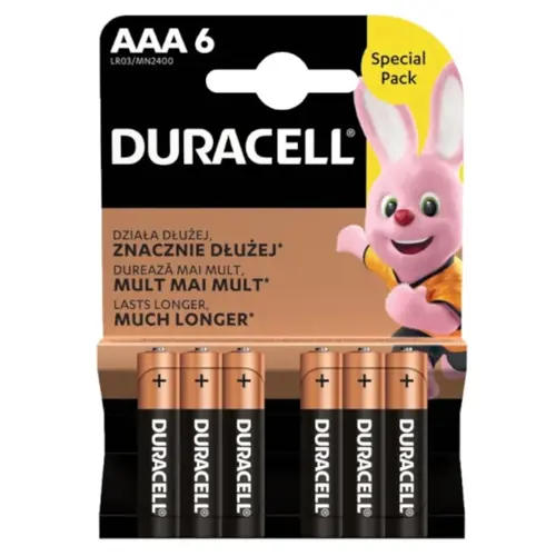 Baterija DURACELL AAA K6