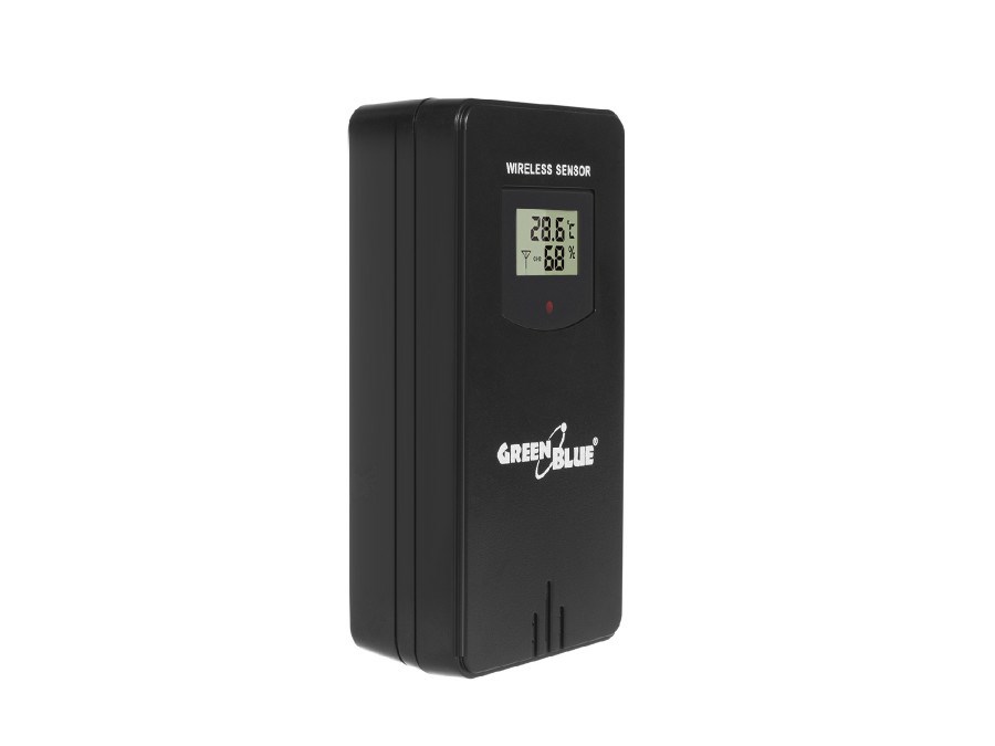 Meteorološka stanica GREENBLUE GB540 bežična (LCD zaslon u boji, DCF, mjesečeve mijene, barometar, kalendar)-4