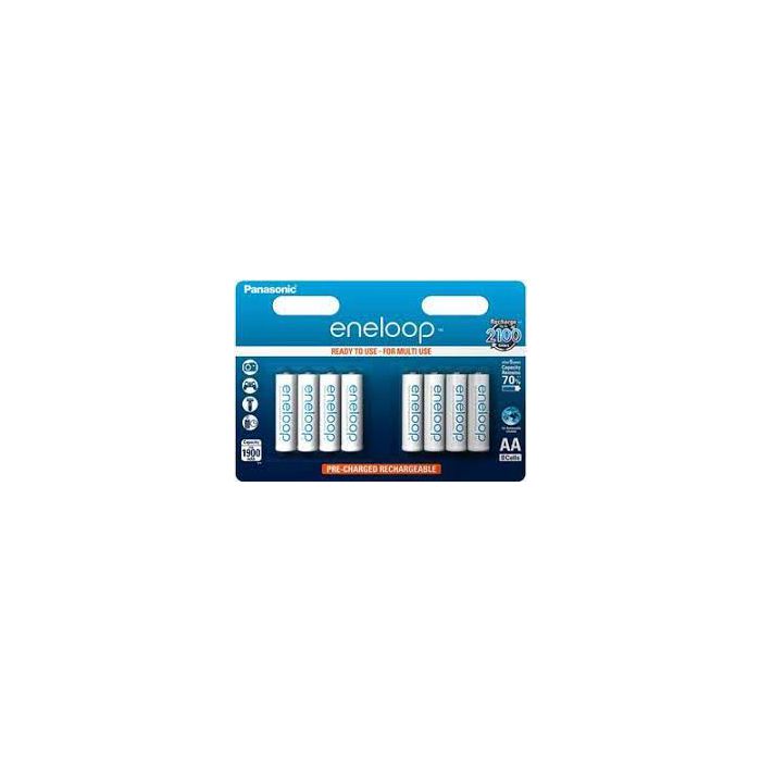 Baterija PANASONIC ENELOOP BK-3MCDE/8BE AA 2000 mAh 8 pc(s)