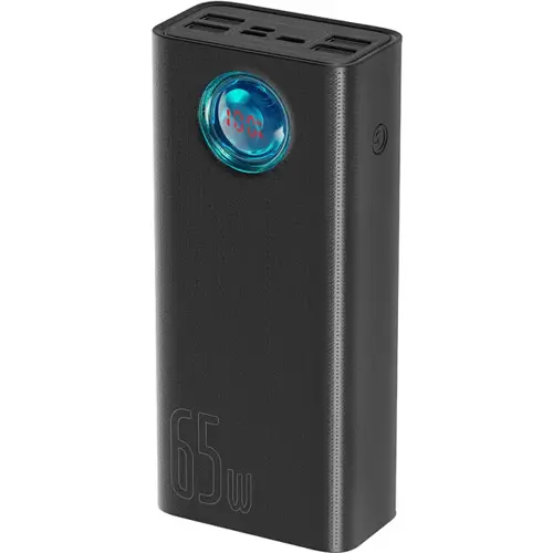 Baterija prijenosna BASEUS Amblight 65W 30000mAh, Black, PPLG000101-0