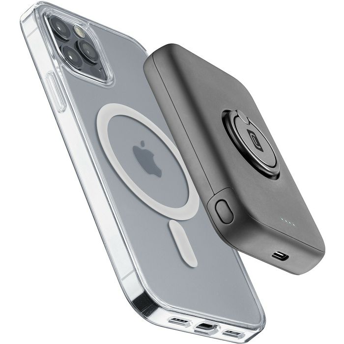 Baterija prijenosna CELLULARLINE 5 000 mAh, MAG wireless-1