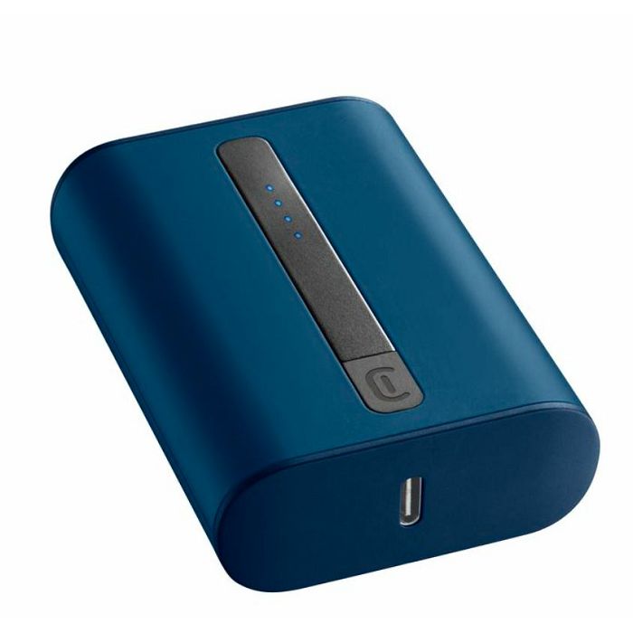 Baterija prijenosna Powerbank CELLULARLINE THUNDER 10 000 mAh plava-0