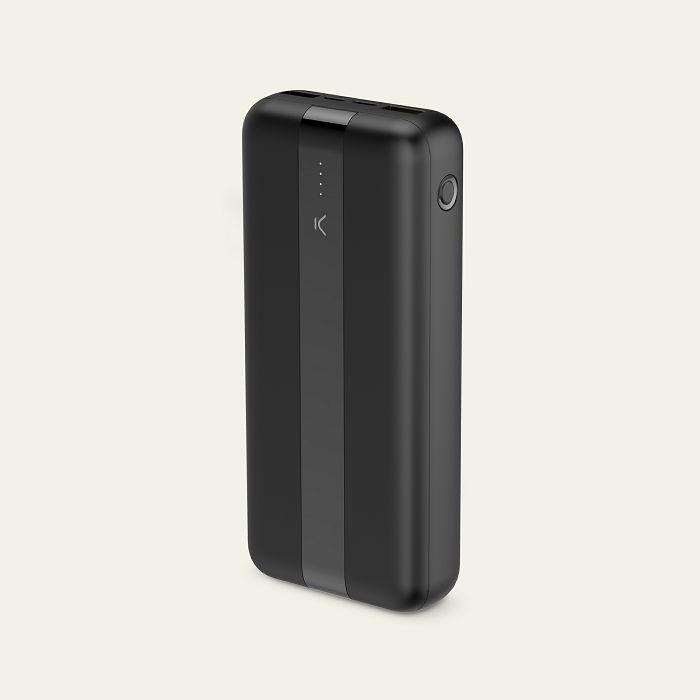 Prijenosna baterija KSIX, 20000 mAh, PD 20W, 2XUSB-A + USB-C port