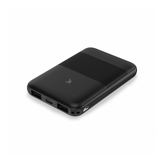 Baterija prijenosna KSIX 5000 mAh, 2x USB-A + USB-C-2