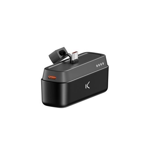 Baterija prijenosna KSIX, 4.800 mAh USB-C džepna, 10 W, USB-A na USB-C kabel-0