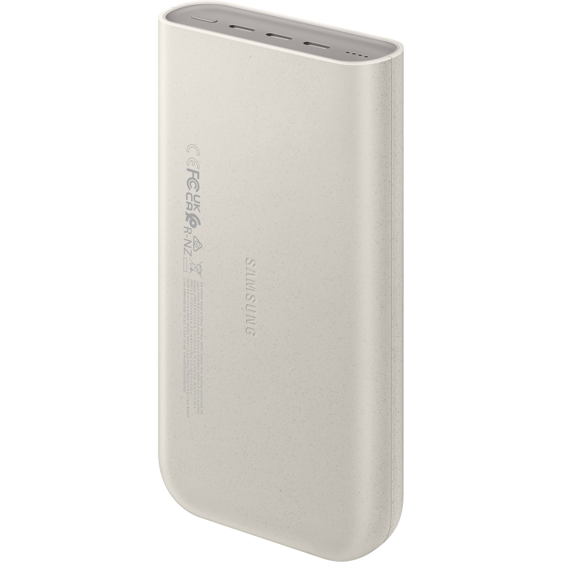 Baterija prijenosna SAMSUNG EB-P4520XUEGEU (20000 mAh, Bež)-2