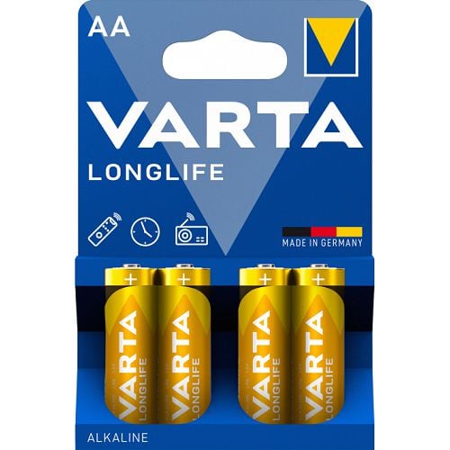 Baterija VARTA AA Longlife, 4 kom
