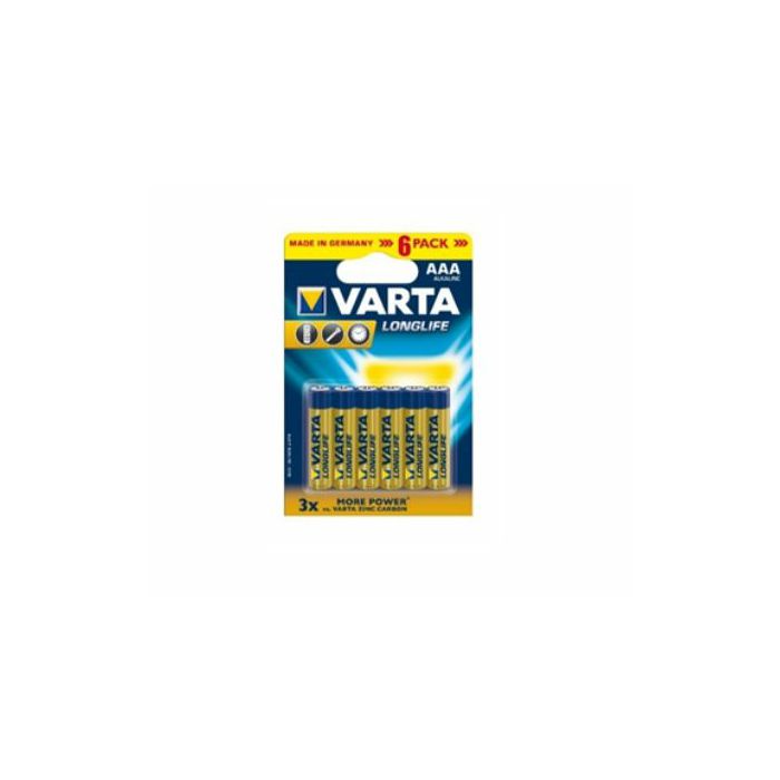 Baterija VARTA AAA LONGLIFE - 6 kom