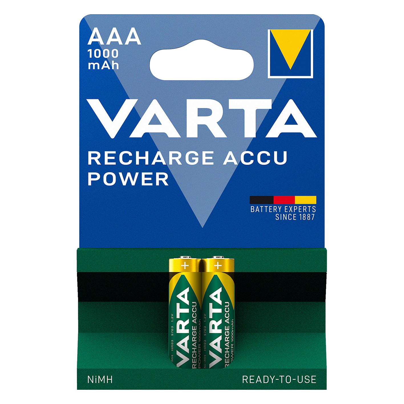 Baterija VARTA punjiva AA - 1000 mAh-1
