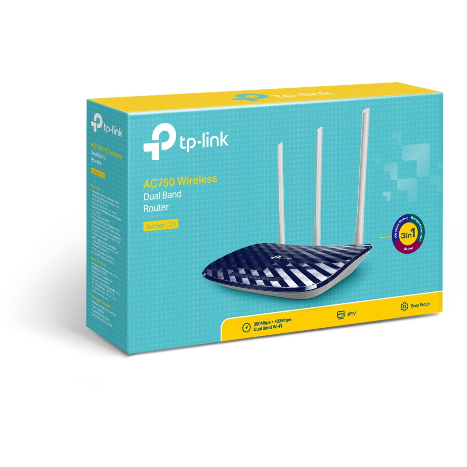 Bežični dvostruki ruter TP-LINK ARCHER C20 AC750-7