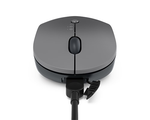 Bežični miš LENOVO Go (za više uređaja, obostrani, RF bežični + Bluetooth + USB Type-A, optički, 2400 DPI)-7